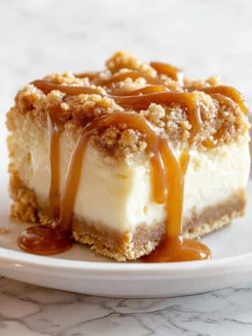 Caramel Apple Cheesecake Bars Recipe
