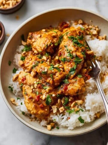Slow Cooker Peanut Chicken Recipe
