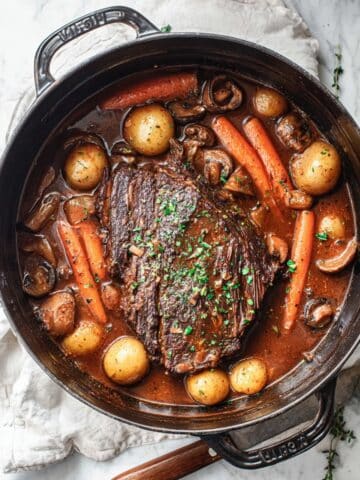Classic Pot Roast with Vegetables Recipe