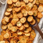 Garlic Parmesan Ritz Bits Baked Crisps Recipe