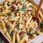 Baked Tuscan Chicken Pasta Recipe