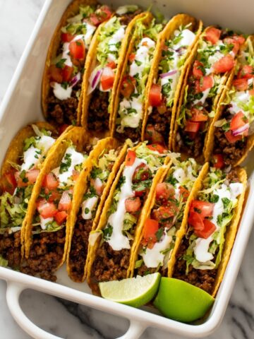 Baked Beef Tacos Recipe