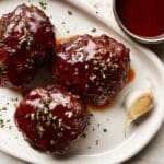Mini Meatloaves with Ketchup-Brown Sugar Glaze Recipe