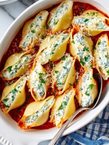 Stuffed Shells with Spinach and Ricotta Recipe