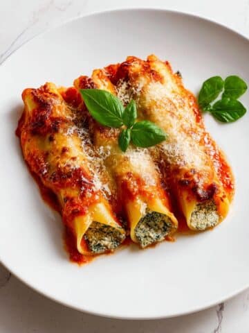 Spinach and Ricotta Cannelloni Recipe