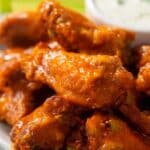 Truly Crispy Oven Baked Buffalo Wings Recipe