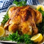 Slow Cooker Whole Chicken with Spiced Rub and Crispy Skin Recipe