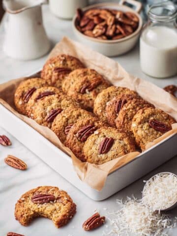 Coconut Pecan Cookies Recipe
