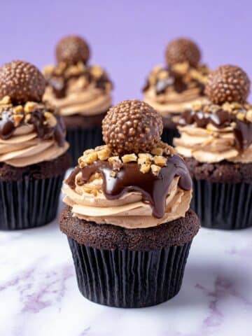 Chocolate Hazelnut Cupcakes Recipe
