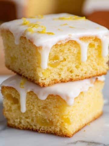 Easy Lemon Brownies Recipe