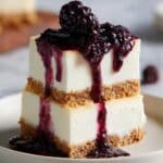 Creamy Greek Yogurt Cheesecake Bars Recipe