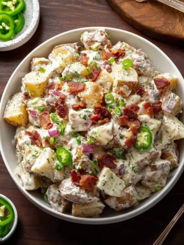 Jalapeno Popper Roasted Potato Salad Recipe