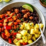 Cajun Chicken Bowls with Avocado, Black Beans & Sweet Potatoes Recipe