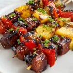Hawaiian Beef Skewers Recipe