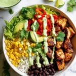 Chicken Fajita Burrito Bowl Recipe