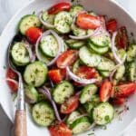 Cucumber Tomato Salad Recipe