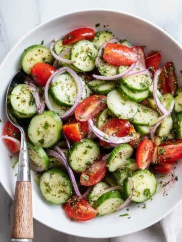 Cucumber Tomato Salad Recipe