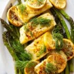 Buttery Garlic Herb Baked Chilean Sea Bass Recipe