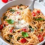 20-Minute Cherry Tomato and Basil Pasta Recipe