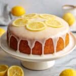 Lemon Olive Oil Cake with Lemon Glaze Recipe