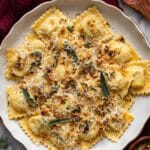 Browned Butter Sage Sauce over Ravioli Recipe