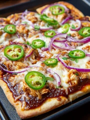 BBQ Chicken Flatbread Recipe