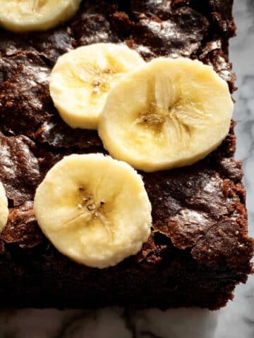 Fudgy Banana Brownies Recipe
