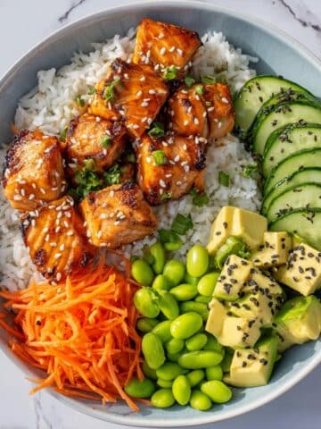 Salmon Bowl: Easy Healthy Dinner in 20 Minutes Recipe