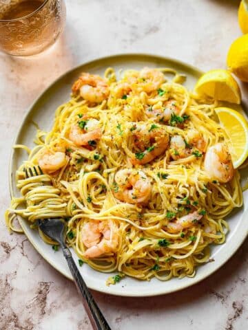 Oven-Roasted Shrimp Scampi Recipe