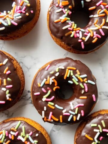 Baked Gluten-Free Chocolate Donuts Recipe