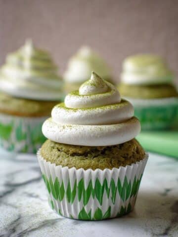 Matcha Green Tea Cupcakes Recipe