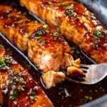 Honey Garlic Glazed Salmon Recipe