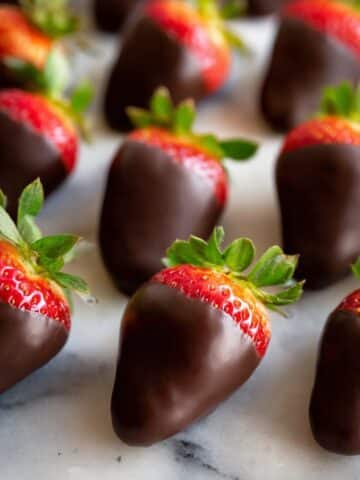 Gourmet Chocolate Covered Strawberries Recipe