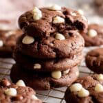 Chocolate Cake Mix Cookies with White Chocolate Chips Recipe