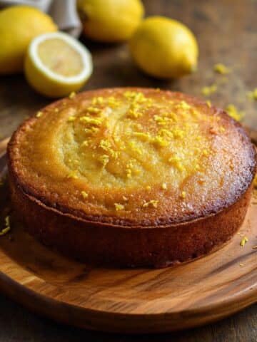 Lemon Olive Oil Cake with Lemon-Infused Syrup Recipe