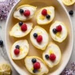Lemon Posset with Fresh Berries Recipe