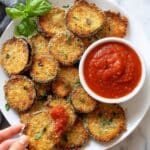Crispy Fried Eggplant with Parmesan and Herbs Recipe