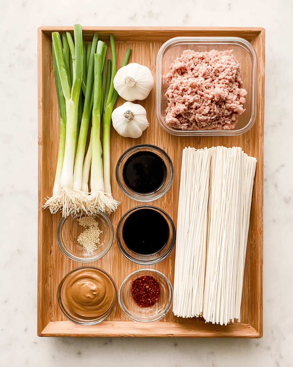 Easy Chicken Dan Dan Noodles Recipe