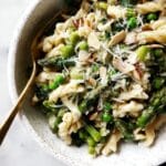 Creamy Mascarpone Pasta with Chicken & Asparagus Recipe