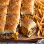 Cheddar Beef Hawaiian Slider Bake Recipe