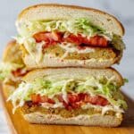 Grinder Salad Sandwich with Vegan Mayo and Plant-Based Protein Recipe