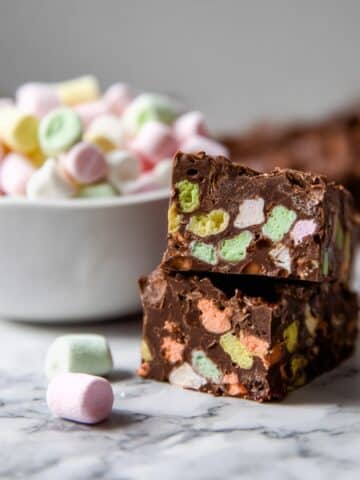Easy Chocolate Marshmallow Rice Krispies Squares Recipe