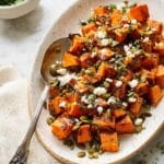 Mexican Sweet Potatoes with Honey, Pumpkin Seeds, and Cotija Recipe