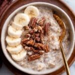 Browned Butter Oatmeal with Dates Recipe