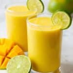 5-Minute Frozen Mango Smoothie (Dairy Free) Recipe
