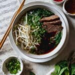 Creamy Chicken Pho: A comforting Vietnamese noodle soup Recipe
