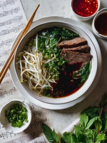 Creamy Chicken Pho: A comforting Vietnamese noodle soup Recipe