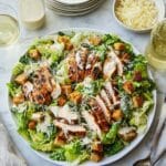 Best Chicken Caesar Salad with Homemade Croutons Recipe