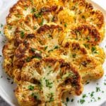 Cauliflower Steak with Paprika and Garlic Recipe