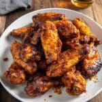 Grilled Cajun Chicken Wings with Spicy Hot Sauce Recipe